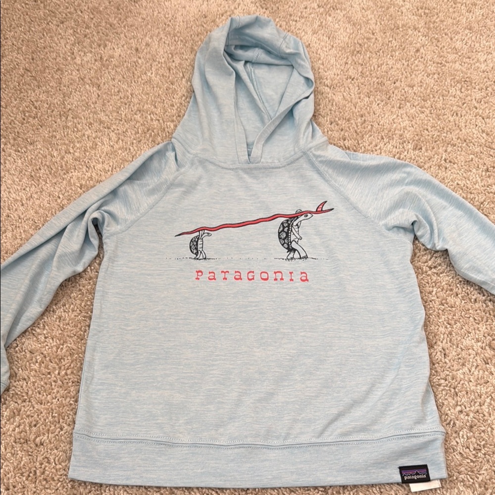 Patagonia youth Sunshirt with Hood